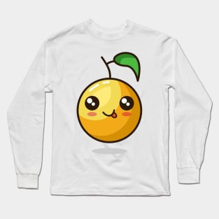 eat emoji design Long Sleeve T-Shirt